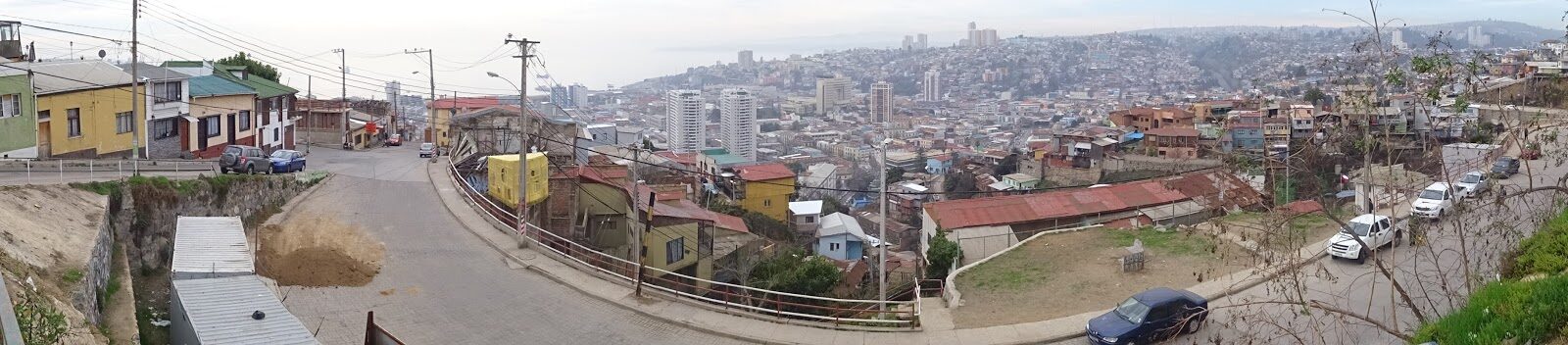 Calle del Cerro La Cruz, Valparaíso, emplazamiento de El Gran Queso