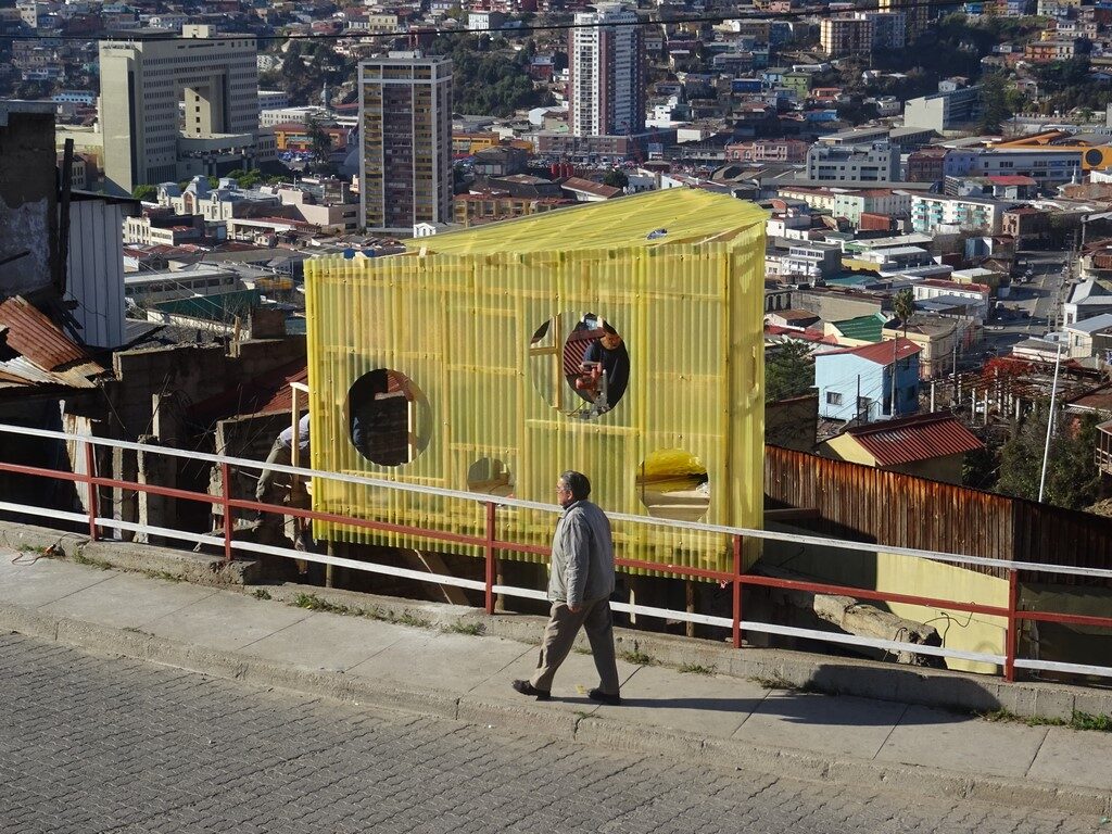 El Gran Queso, vista de la bahía desde el corte de circunferencia