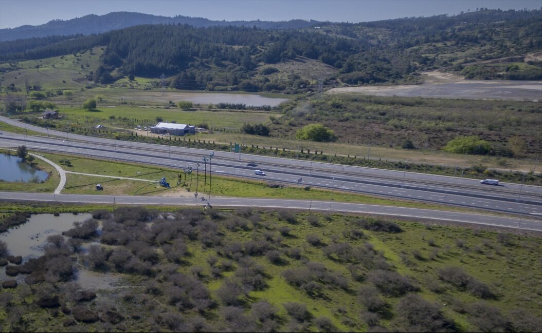 El Cabrero, vista general del área de juegos intervenida