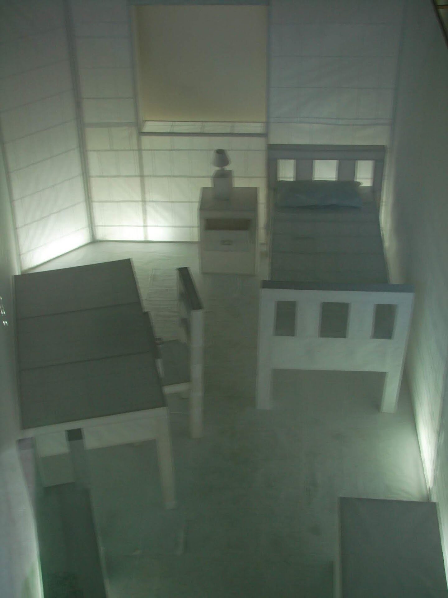 Pieza de Papel, vista lateral de la sala